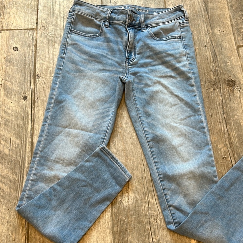 American eagle super stretch jeans size 6 womens jegging